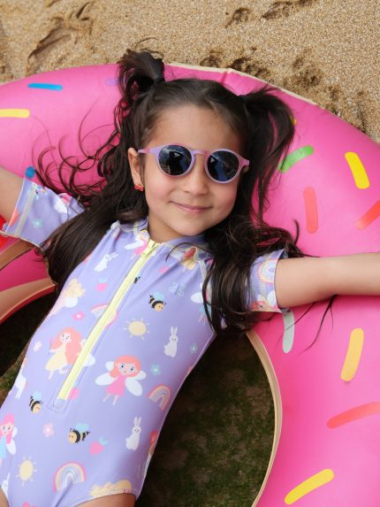 UV Korumalı UPF 50+ Bebek Çocuk Mayosu Fairy Garden